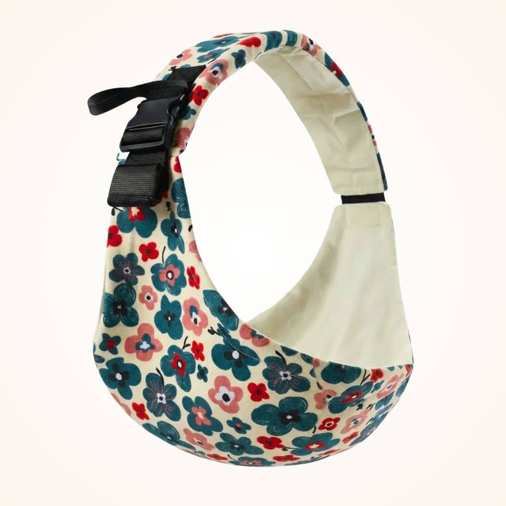 Porte-bébé bandoulière ergonomique léger et confortable