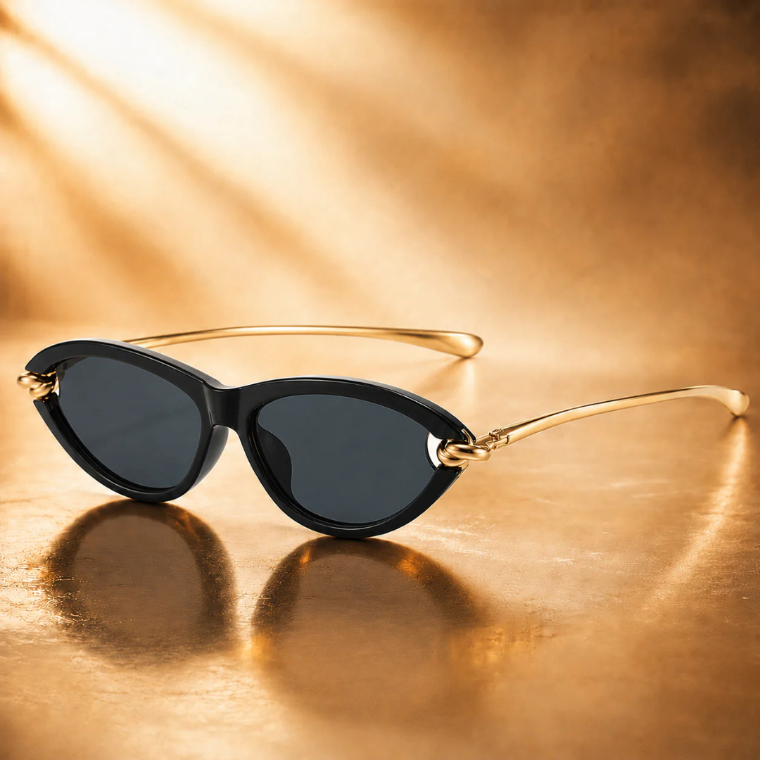 Lunettes Cat-Eye avec Chaîne