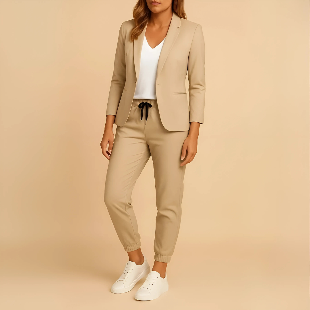 Ensemble tailleur décontracté femme