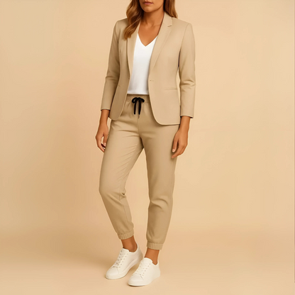 Ensemble tailleur décontracté femme