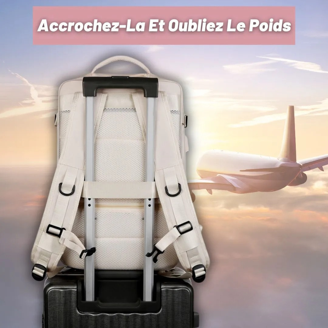 Sac à dos de voyage extensible pour femmes actives