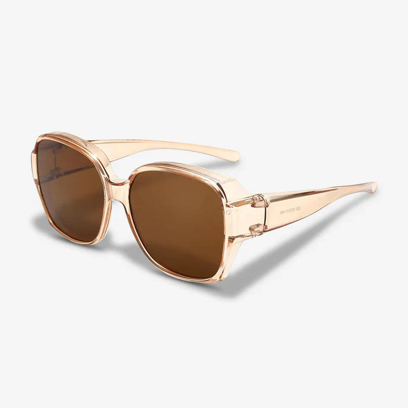 Lunettes de soleil clip-over légères et polarisées