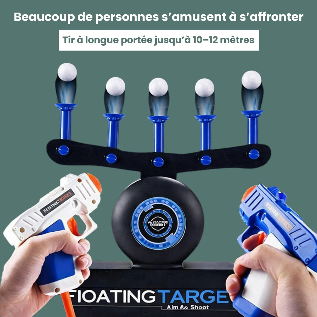 Jeu de tir aux balles flottantes