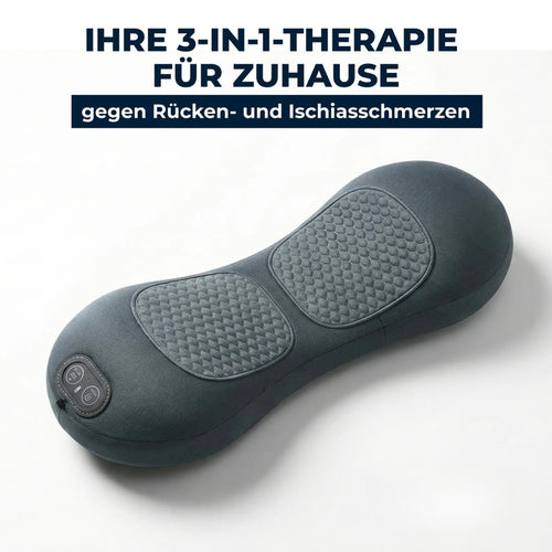 Beheizbares Massagegerät für eine tiefgehende Entspannung des Rückens