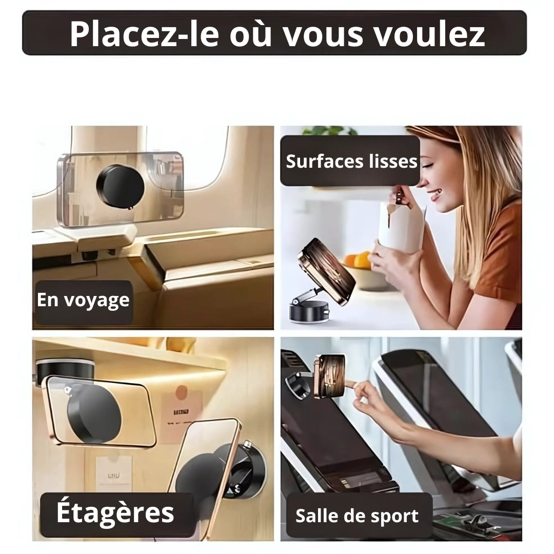 MagnoMount | Support magnétique pour téléphone ultra puissant!