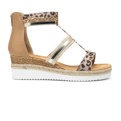 Sandalen mit Keilabsatz