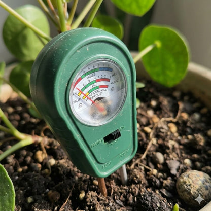 Testeur de sol 3-en-1 pour plantes