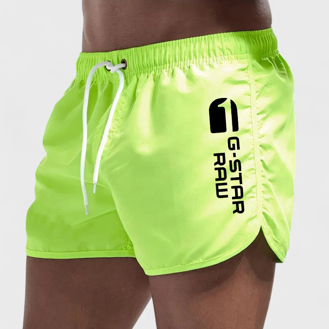 Leichte, schnell trocknende kurze Badeshorts für Herren
