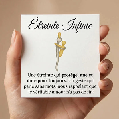 Collier Étreinte Élégante