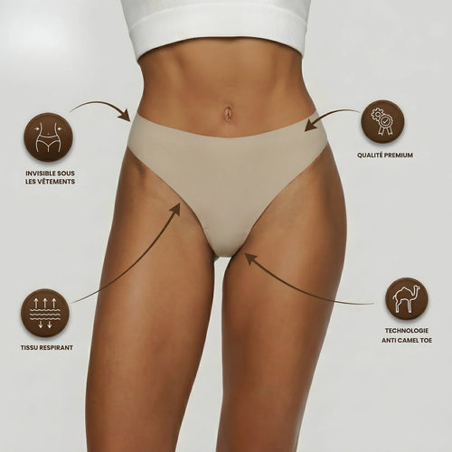 Unsichtbare Miederhose gegen Wölbungen