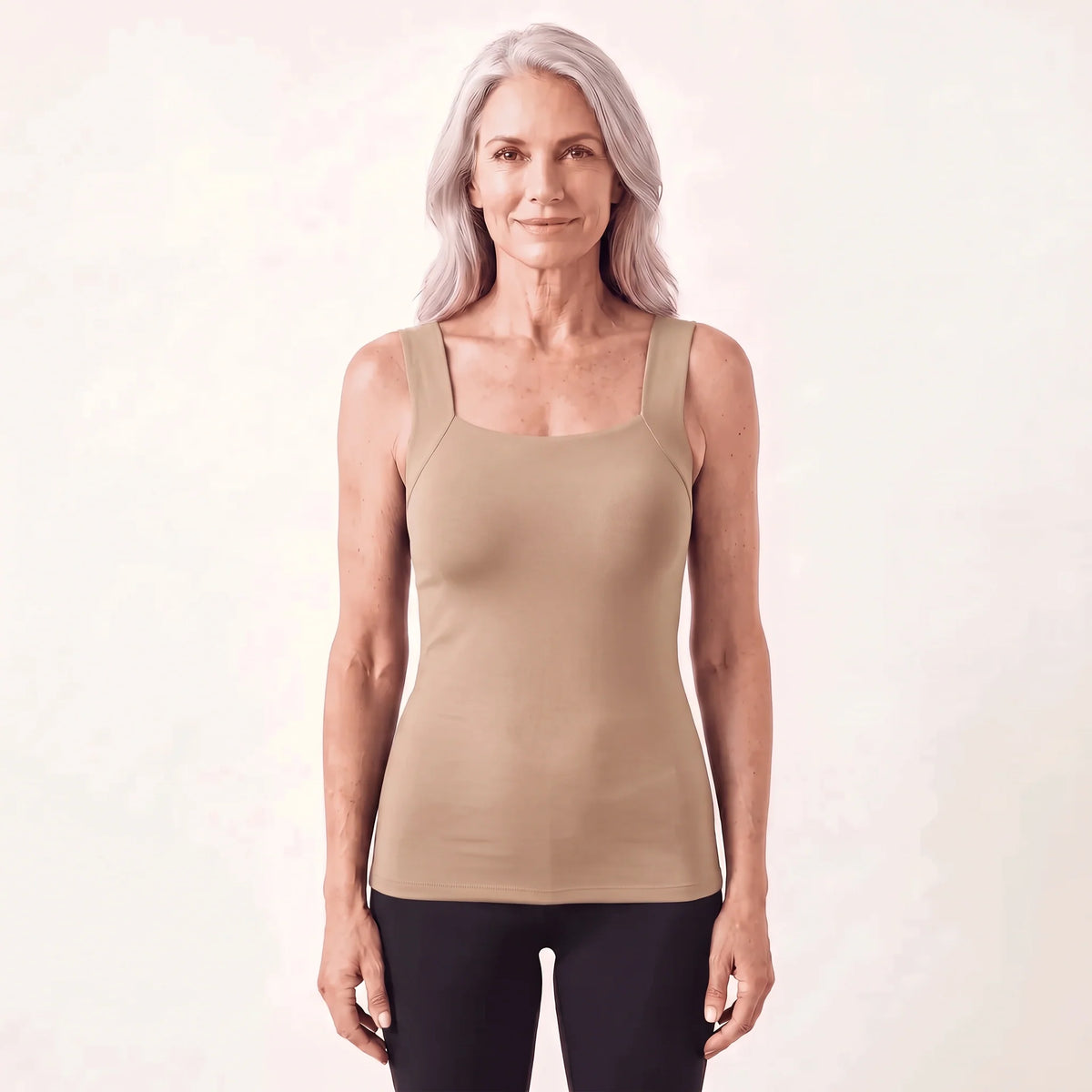 Débardeur Sculptant Femme avec Soutien-Gorge Intégré