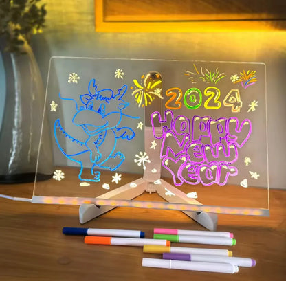 Table lumineuse créative pour enfants