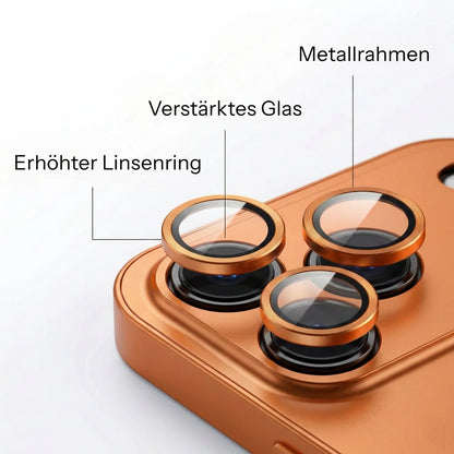 Coque métallique iPhone avec protection caméra