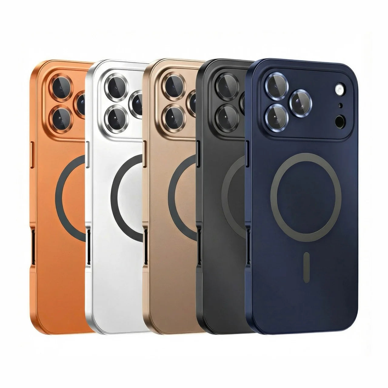 Coque métallique iPhone avec protection caméra