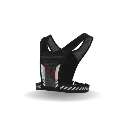 Gilet de course avec porte-bouteille