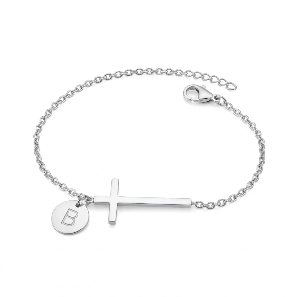 Bracelet Personnalisé Croix