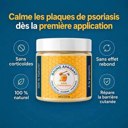 Baume Naturel Apaisant Psoriasis au Propolis