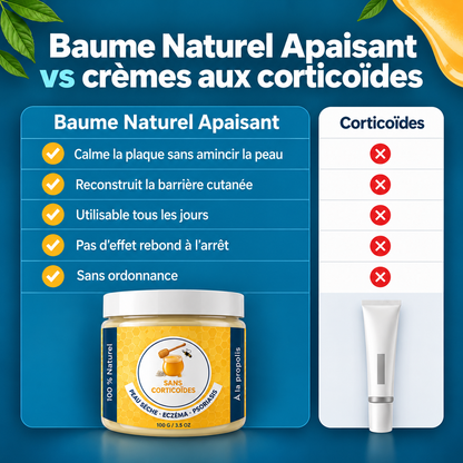 Baume Naturel Apaisant Psoriasis au Propolis