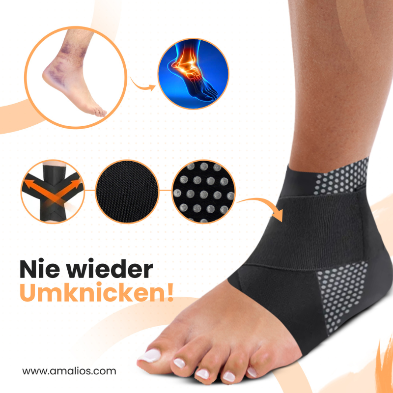 AnkleGuard - Sprunggelenk aktive Schutzbandage