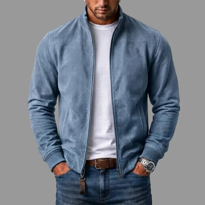 Herren-Bomberjacke aus Wildleder