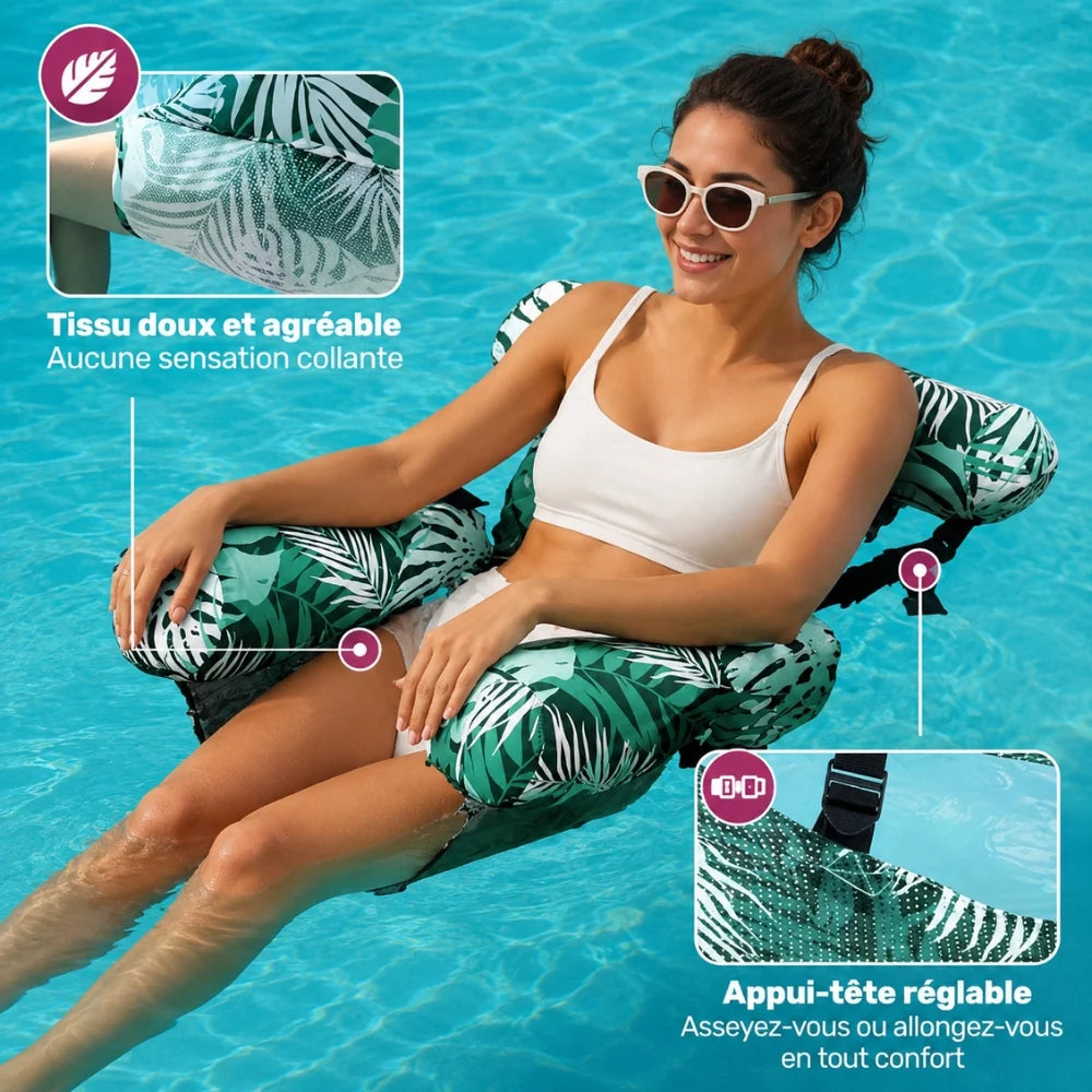 Aufblasbarer schwimmender Hängesessel