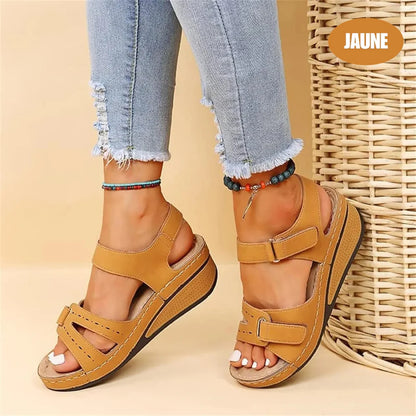 Sandales Mavina – Confort orthopédique et style au quotidien