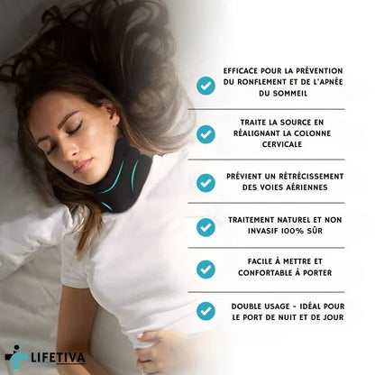 Somnora - Soutien Cervical Anti-Ronflement