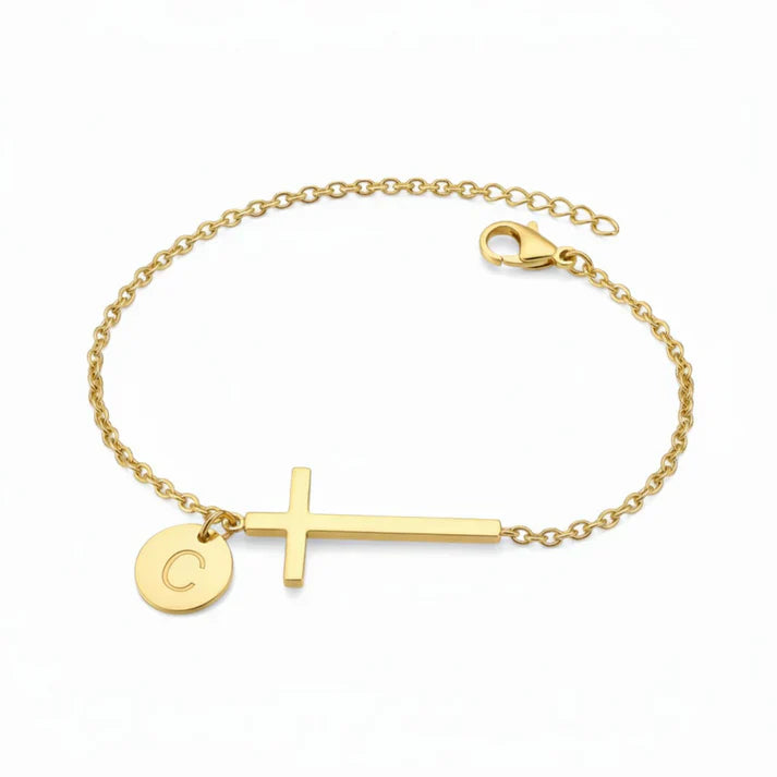 Bracelet Personnalisé Croix