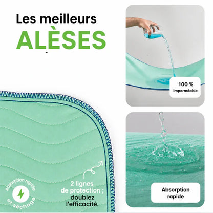 Alèse imperméable lavable