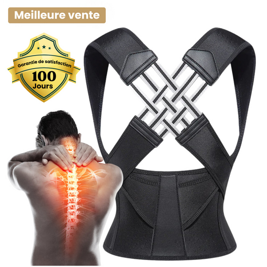 Ceinture de soutien dorsal pour douleurs et posture