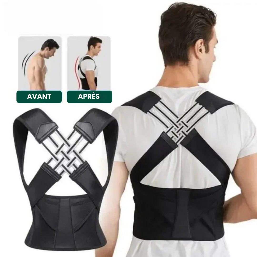 Rückenstützgürtel bei Schmerzen und zur Verbesserung der Körperhaltung