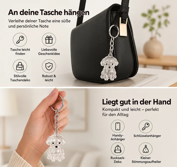 Porte-clés Souvenir pour Chien à Personnaliser