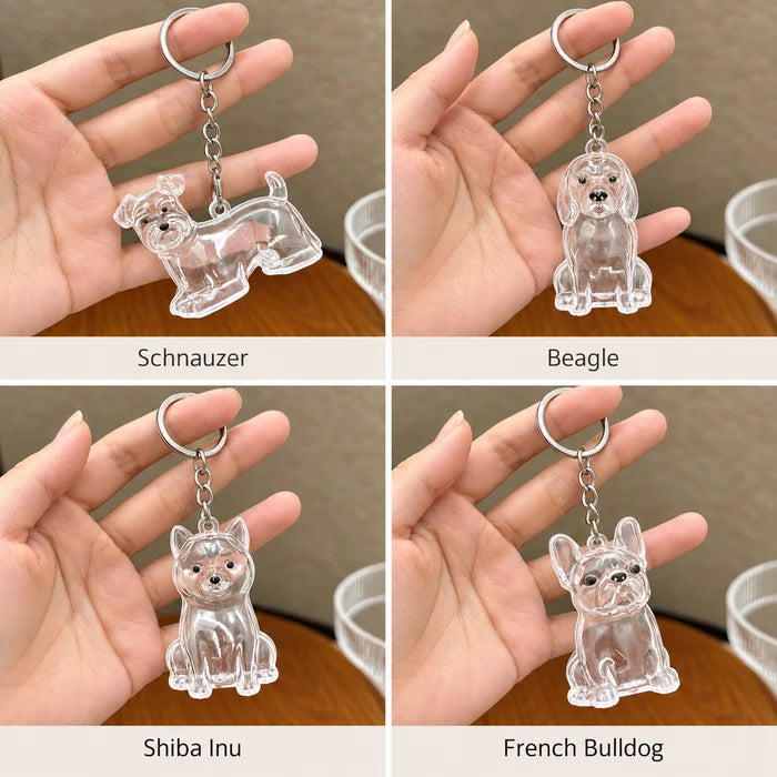 Porte-clés Souvenir pour Chien à Personnaliser