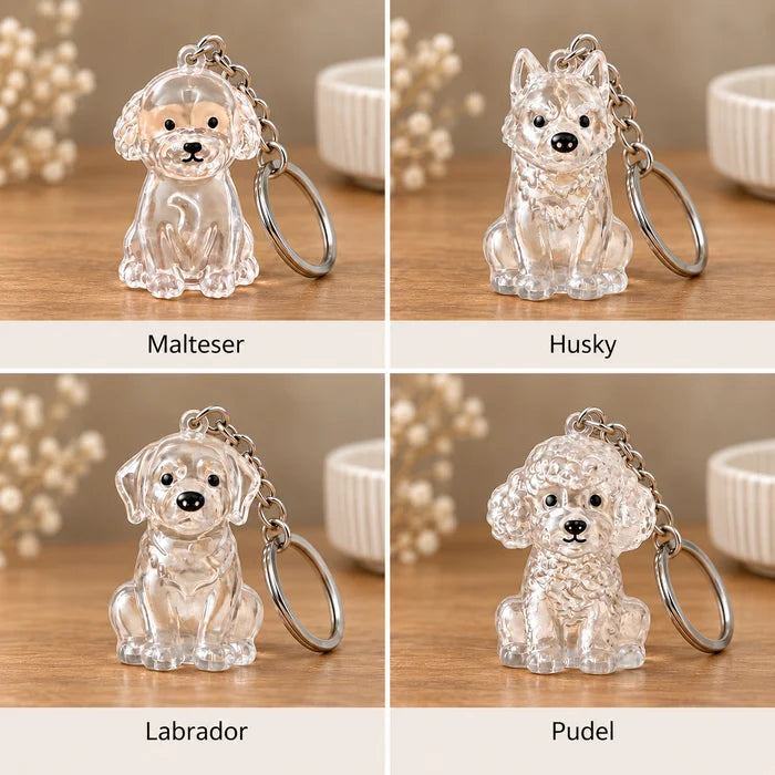 Porte-clés Souvenir pour Chien à Personnaliser