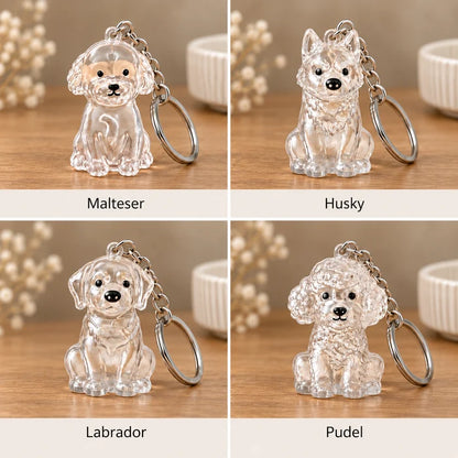 Porte-clés Souvenir pour Chien à Personnaliser