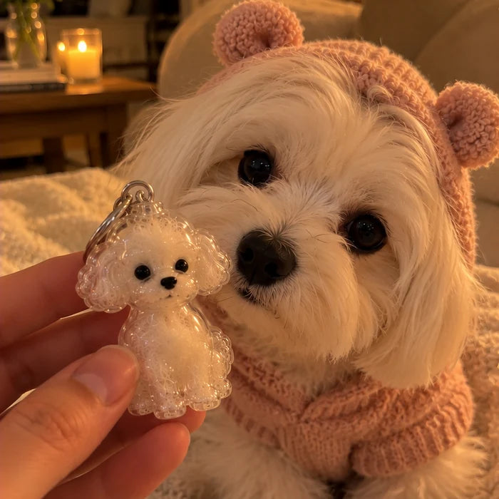 Porte-clés Souvenir pour Chien à Personnaliser