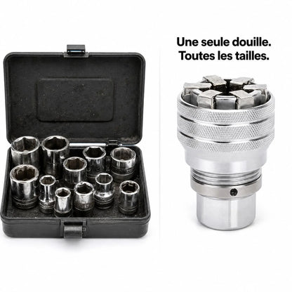 Douille Universelle Ajustable 10-19 mm