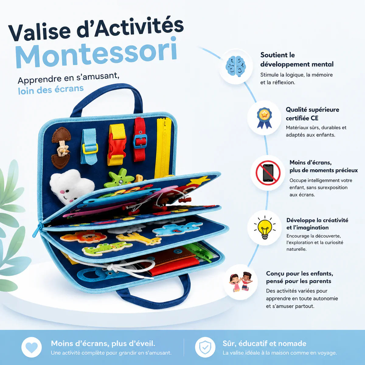 Livre d’activités Montessori