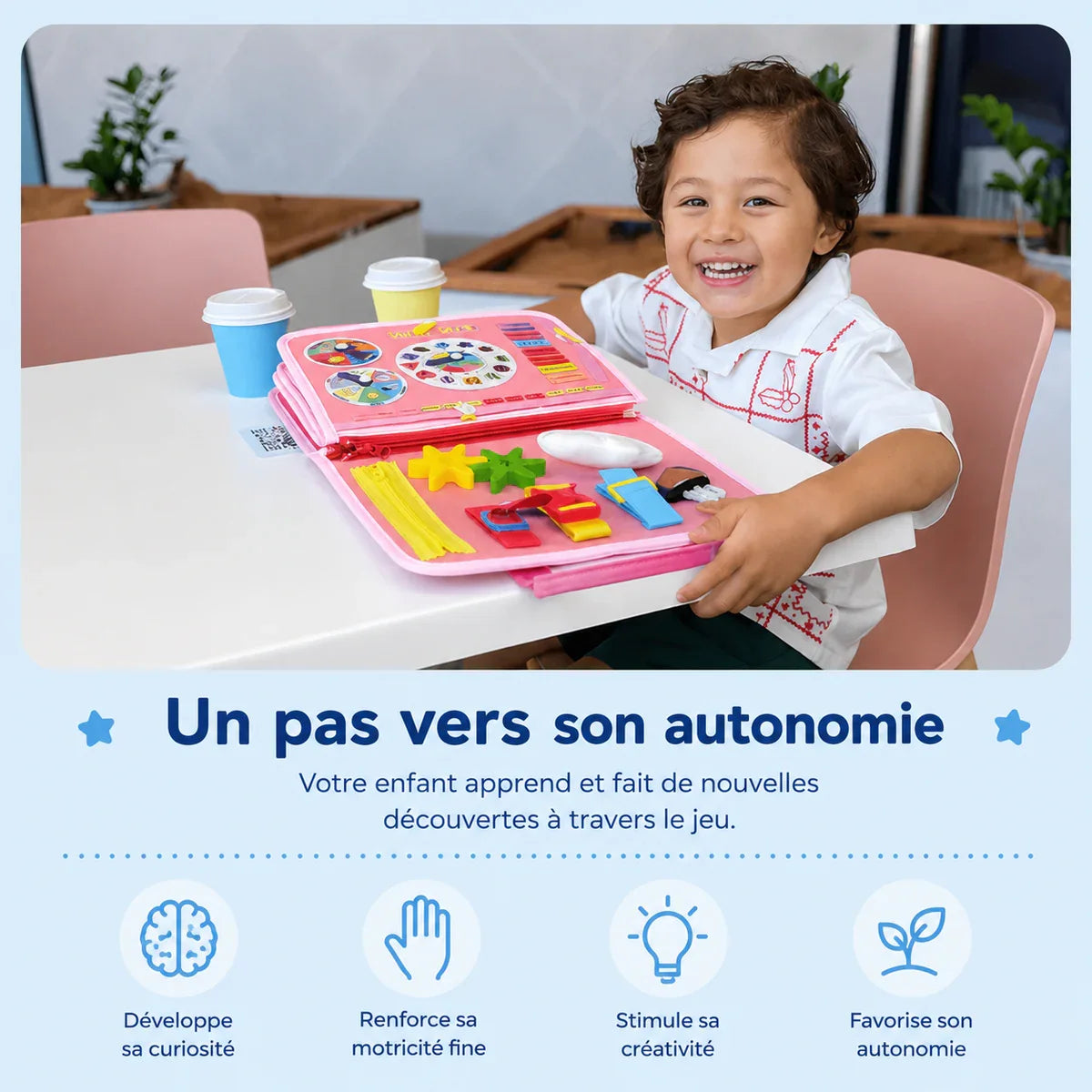 Livre d’activités Montessori
