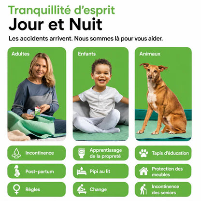 Alèse imperméable lavable
