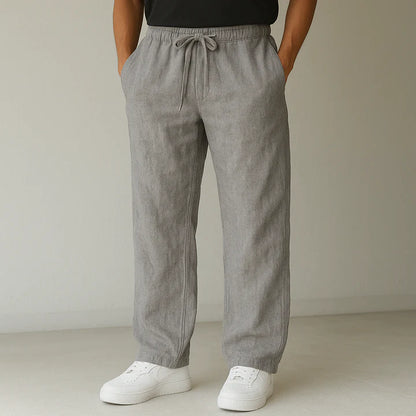 Pantalon ample en lin pour homme
