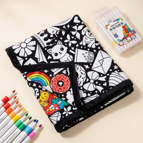 Couverture à Colorier Personnalisable
