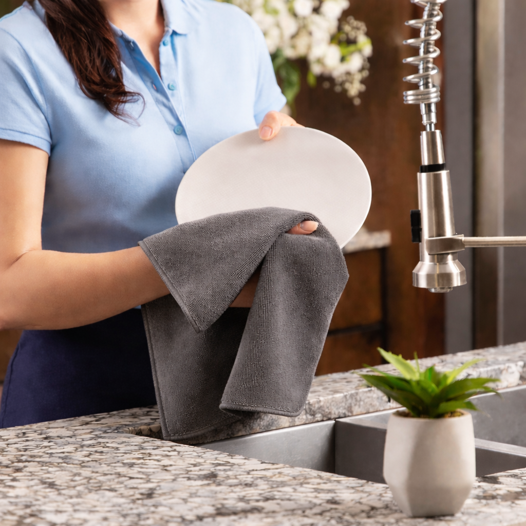 Mikrofasertuch für verschiedene Oberflächen