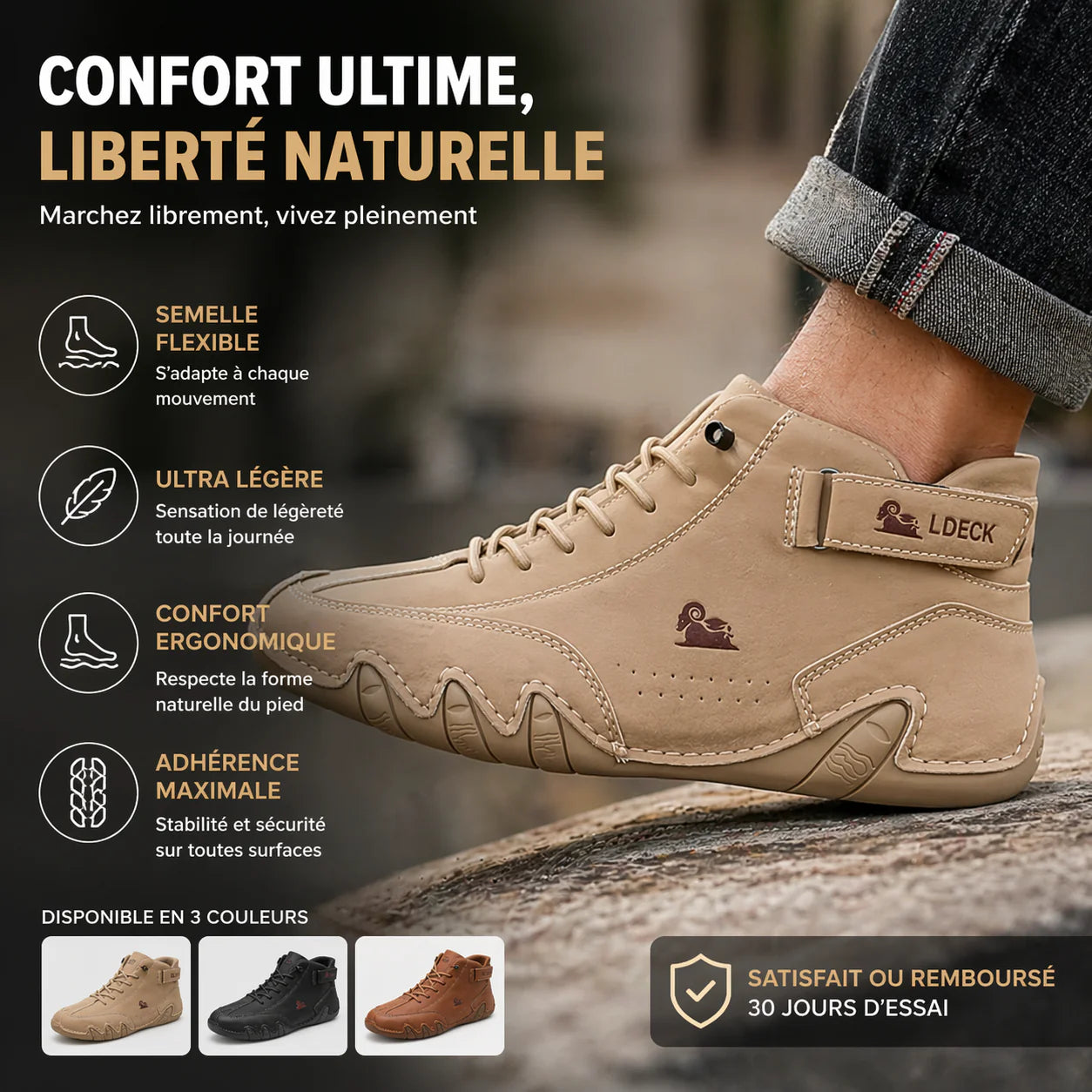 Chaussures unisexes polyvalentes