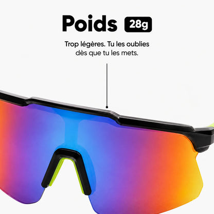 Polarisierte Sportbrille mit UV400-Schutz