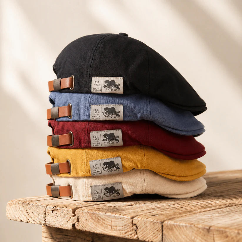 Casquette plate été ajustable pour homme