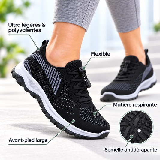 Leichte orthopädische Schuhe für breite Füße