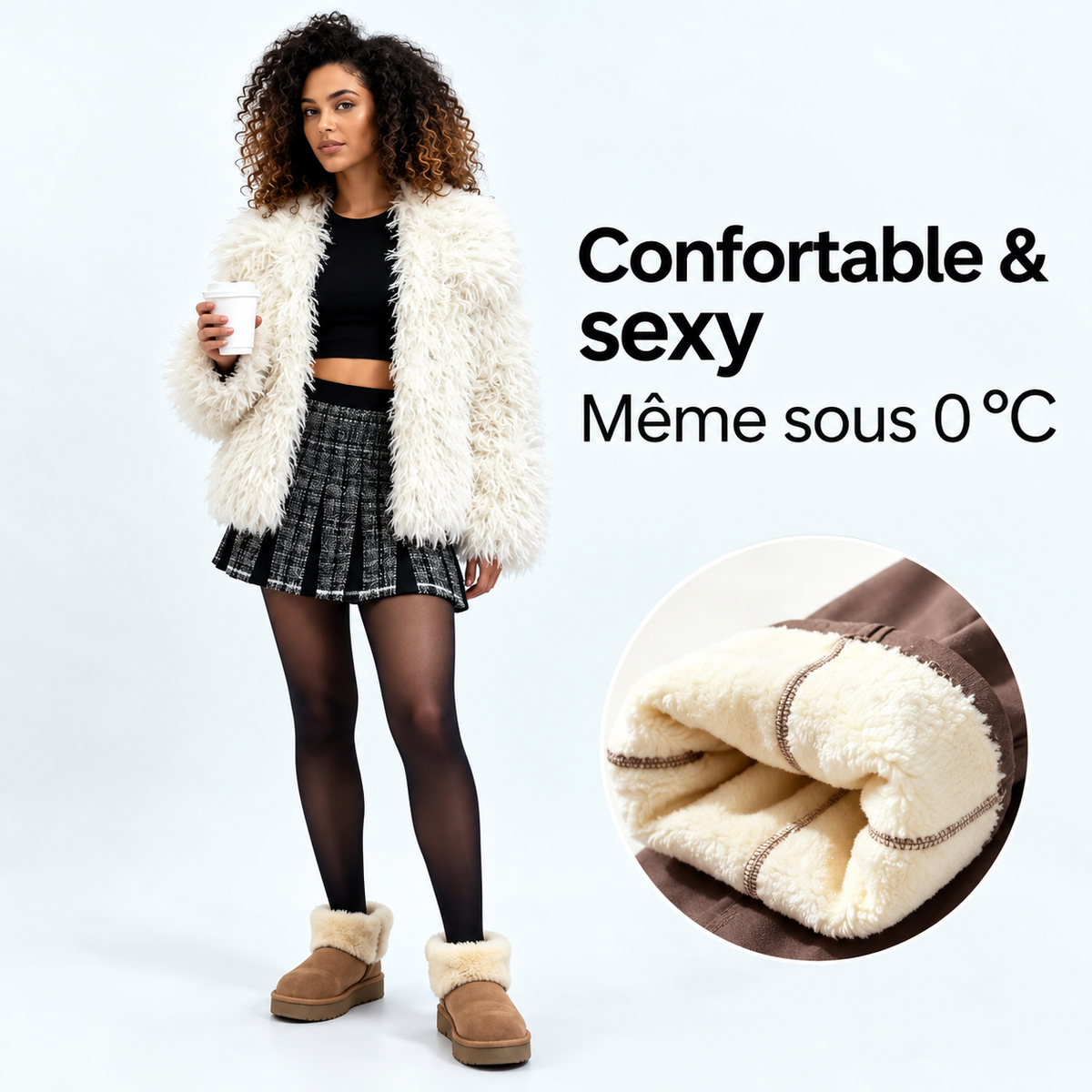Legging Sculptant Thermique Femme