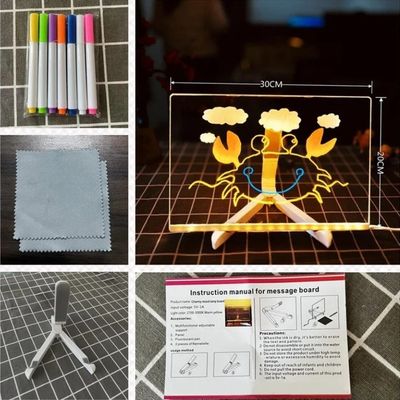 Tableau de Dessin Magique avec Lumière pour Enfants