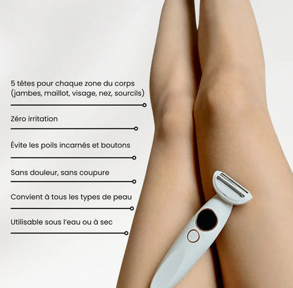 Rasoir électrique femme – Douceur express sans irritation